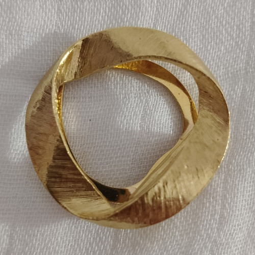 Vintage gold tone - tone, scarf
