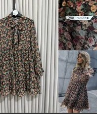 Zara floral print dress - floral,