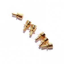Dolls House Brass Knobs x 6