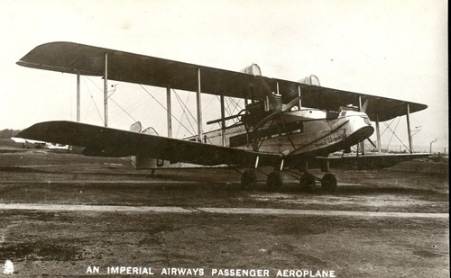 Airline issue postcard - issue,