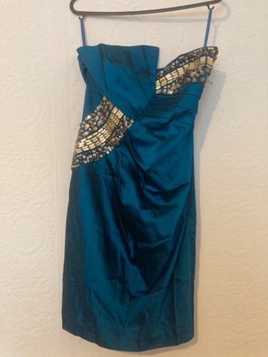 Bluey green teal dress very - teal,
