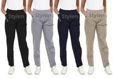 Womens Trousers Elasticated