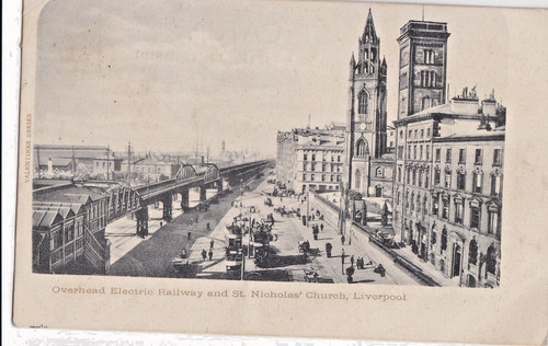 Evh 1903 postcard liverpool - evh,