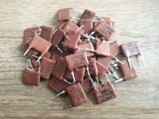 JOBLOT 50 x LEMCO 270pF 200v 2% MICA CAPACITOR VALVE, AMP, RADIO SPARES