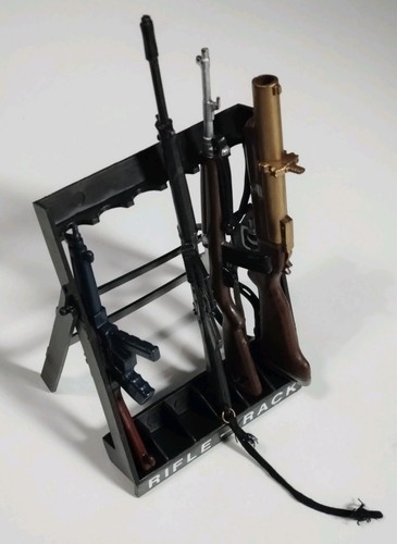 Action man rifle rack - action,