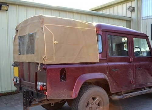 Sand canvas soft top hood - , for
