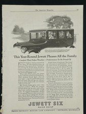 Magazine Ad - 1923 - Jewett