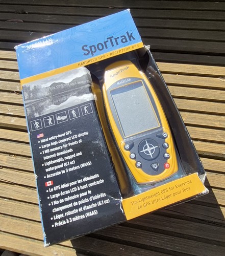 Magellan sportrak handheld gps - sportrak,