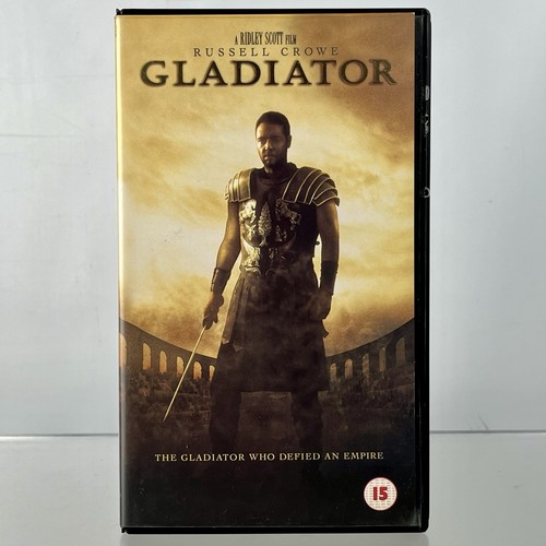 Gladiator video tape 2000 vhs - video,