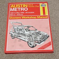 Haynes manual 0718 - Austin & MG Metro - 998cc - 1275cc