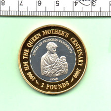 2000 FALKLANDS QUEEN MOTHER'S