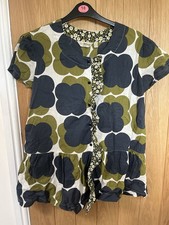 Orla Kiely Women's Regatta Floral Shirt UK Size 18