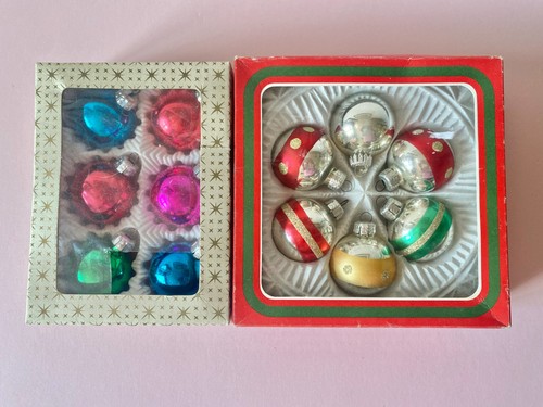 Boxes christmas glass - 2x,