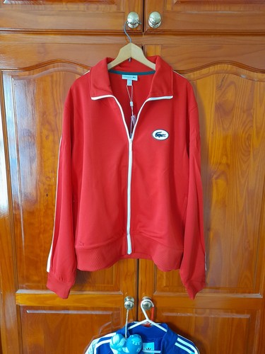Bnwt lacoste tracktop mens - lacoste,