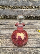 Vintage cranberry glass - cranberry,