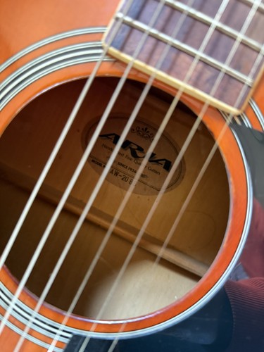 Aria vintage acoustic guitar - vintage,