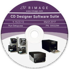 Rimage Thermal Printer CD DVD Designer suite V9.2.0.13 Latest Everest Prismplus