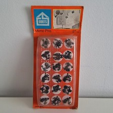 Vintage Boots Memo Pins