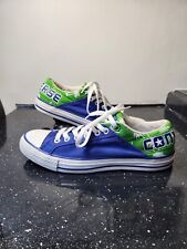 Converse Men's UK 8 CT BAND OX Radio Blue Low Trainers 145400F Never Worn (B) 