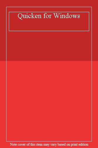 Quicken for windows - for,