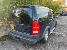 LAND ROVER DISCOVERY 3 2008  BLACK TDV6  7 SEATER  SPARES OR REPAIRS