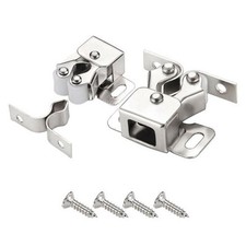 Durable Door Locks Silver Steel With Screws Locking Caravan