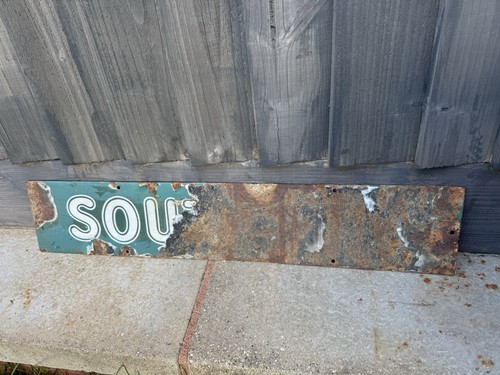 Southern railway sign - southern,