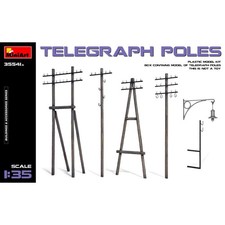 Miniart 35541A Telegraph Poles