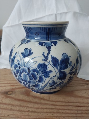 Vintage blue and white floral - vintage,