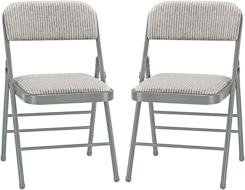 Padded folding chairs - folding,