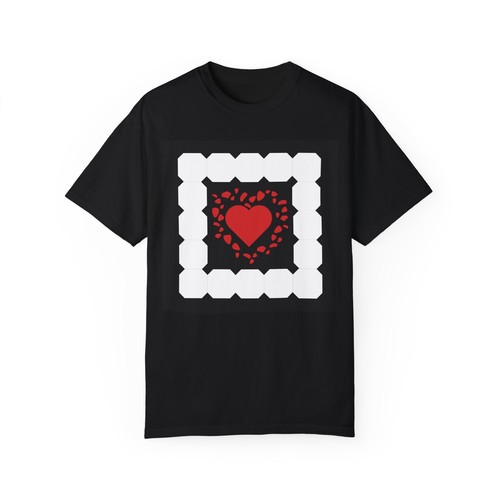 Blocked shattered heart - in,