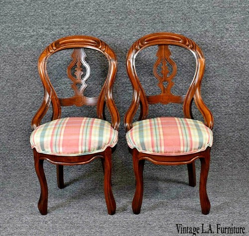 Pair vintage victorian rococo - pair,
