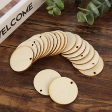 Wooden circles shape blank mdf
