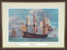 HMS Victory print "Baling" by