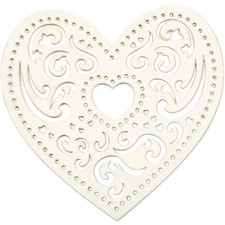 18 Filigree Lace Love Heart