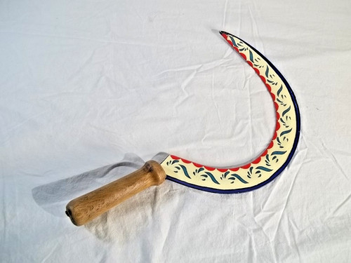 Hand painted toleware - hand,