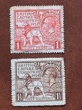GB 1924 - 1925. Used. British