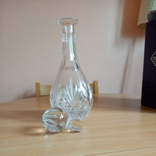 Edinburgh Crystal Wine Heavy Decanter Casablanca Perfect Condition Original Box