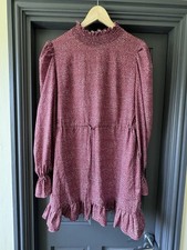 In The Style Burgundy Ditsy