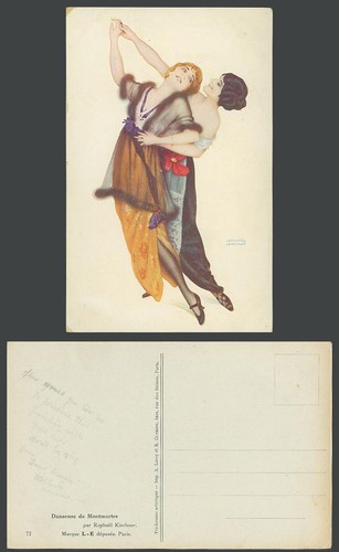 Raphael kirchner old postcard - kirchner,