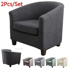 Leaves Jacquard Tub Chair