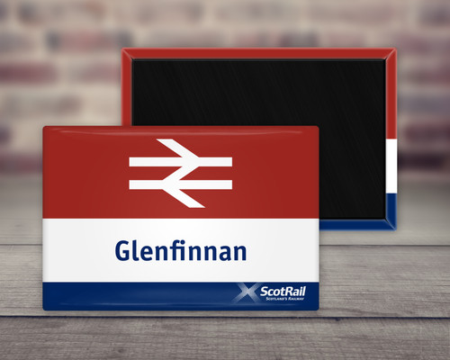 Scotrail train station sign