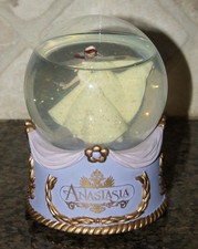 1997 ANASTASIA Once Upon A December SNOW GLOBE San Francisco Music Box Works