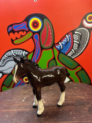 Beswick shire foal - foal, horse