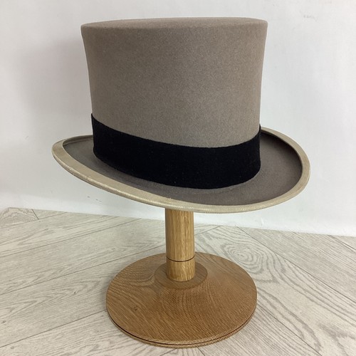 Vintage grey top hat - vintage,