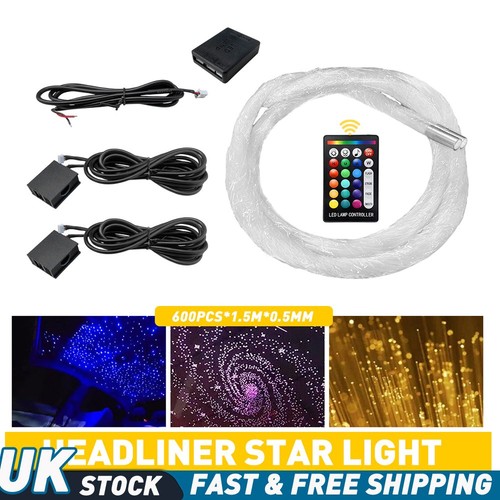 600pcs fiber optic starry - 600pcs,