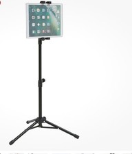 360°Adjustable Floor Stand Tripod Holder Support 4.5-12.9” for iPad/Phone/Tablet
