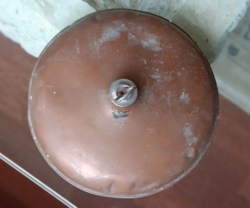 Antique copper bed warming pan - copper,