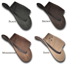 【oZtrALa】Hat Suede LEATHER