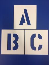 BIG ALPHABET STENCIL LETTERS